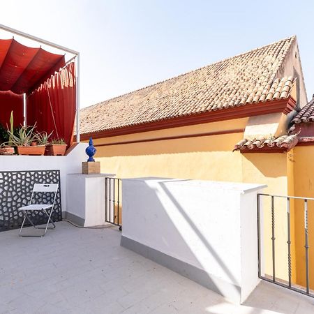 House Sevillana Parking Exterior foto