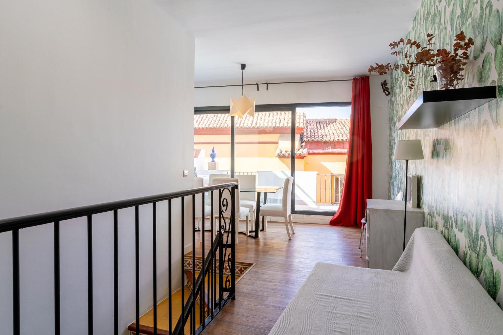 House Sevillana Parking Exterior foto